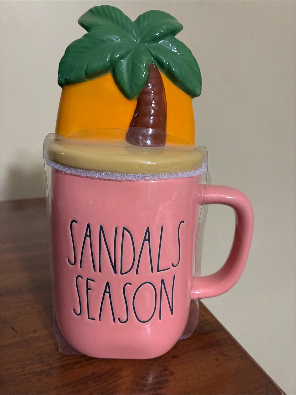 Rae Dunn - SANDALS SEASON COVED MUG